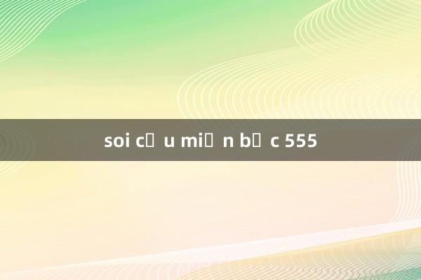 soi cầu miền bắc 555