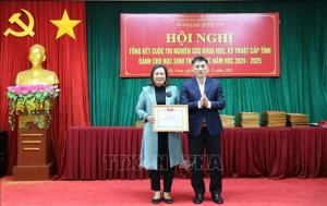 Khuyến khích học sinh nghiên cứu khoa học